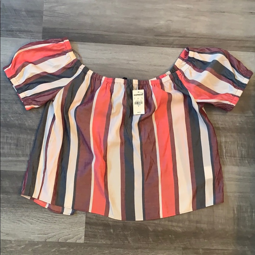 NEVER WORN Express tie back top